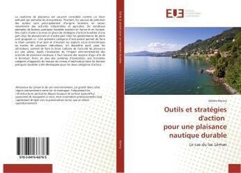 Couverture du livre « Outils et stratégies d'action pour une plaisance nautique durable » de Adrien Bonny aux éditions Editions Universitaires Europeennes