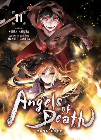 Couverture du livre « Angels of death Tome 11 » de Makoto Sanada et Kudan Nazuka aux éditions Mana Books