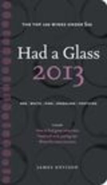 Couverture du livre « Had A Glass 2013 » de James Nevison aux éditions Epagine