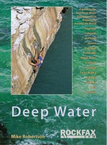 Couverture du livre « Deep water » de Robertson Mike aux éditions Cordee