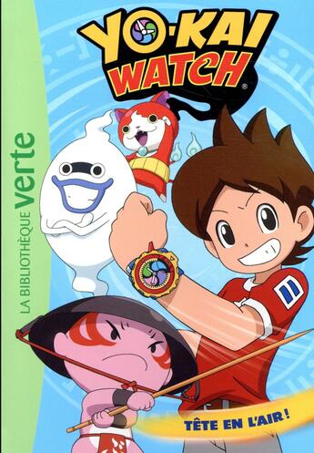 Couverture du livre « Yo-Kai Watch t.8 ; tête en l'air ! » de  aux éditions Hachette Jeunesse