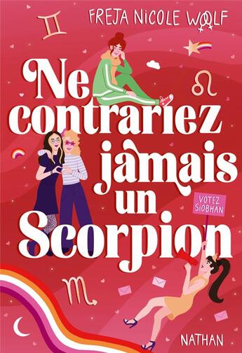 Couverture du livre « Ne contrariez jamais un scorpion » de Freja Nicole Woolf aux éditions Nathan