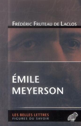 Couverture du livre « Meyerson » de Frederic Fruteau De Laclos aux éditions Belles Lettres