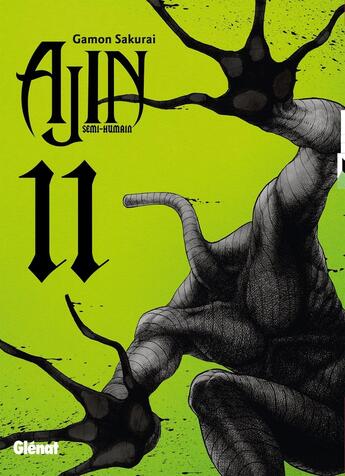 Couverture du livre « Ajin Tome 11 » de Tsuina Miura et Gamon Sakurai aux éditions Glenat