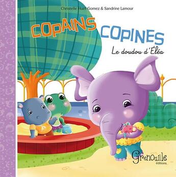 Couverture du livre « Le doudou d'elea » de  aux éditions Grenouille