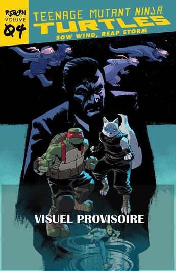 Couverture du livre « Les Tortues Ninja - TMNT Reborn, T4 : TMNT Reborn T4 » de Sophie Campbell aux éditions Hicomics