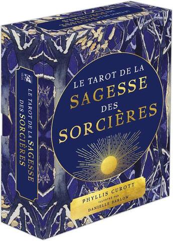 Couverture du livre « Le tarot de la sagesse des sorcières » de Phyllis Curott et Danielle Barlow aux éditions Vega