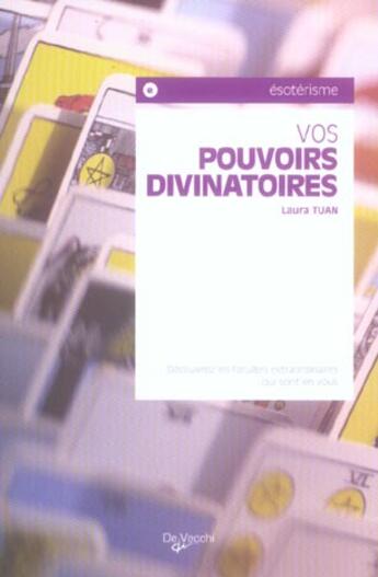 Couverture du livre « Pouvoirs divinatoires (vos) poche » de Laura Tuan aux éditions De Vecchi