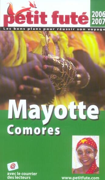 Couverture du livre « Mayotte, Comores (édition 2006/2007) » de Collectif Petit Fute aux éditions Le Petit Fute