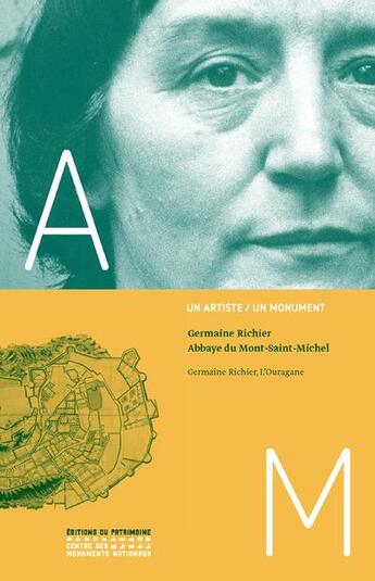 Couverture du livre « L'Ouragane ; Germaine Richier / abbaye du Mont-Saint-Michel » de Ariane Coulondre aux éditions Editions Du Patrimoine