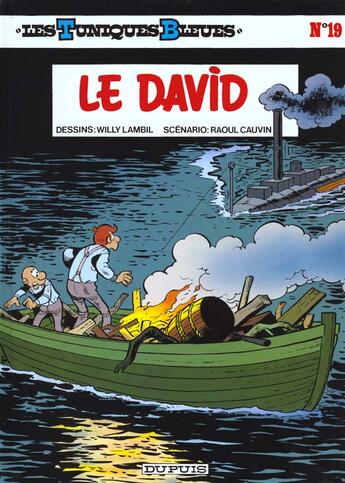 Couverture du livre « Les Tuniques Bleues Tome 19 : le David » de Raoul Cauvin et Willy Lambil aux éditions Dupuis