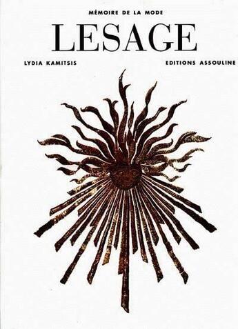 Couverture du livre « Lesage » de Lydia Kamitsis aux éditions Assouline