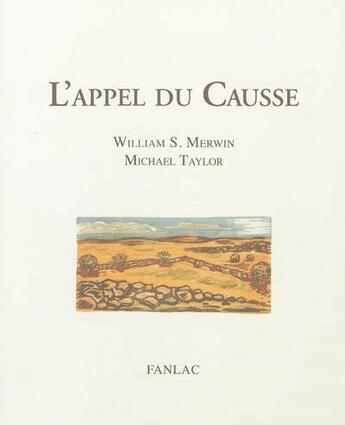 Couverture du livre « L'appel du causse » de M. Taylor W. Merwin aux éditions Pierre Fanlac