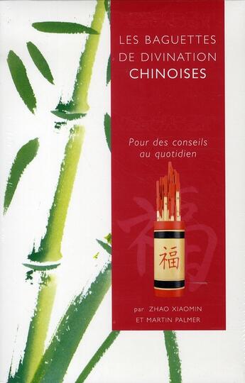 Couverture du livre « Les baguettes de divination chinoises » de Zhao Xiaomin & Marti aux éditions Chariot D'or