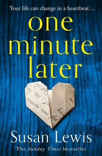 Couverture du livre « ONE MINUTE LATER » de Susan Lewis aux éditions Harper Collins Uk