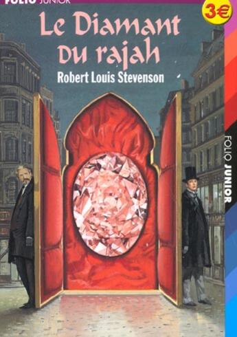 Couverture du livre « Le diamant du rajah » de Robert Louis Stevenson aux éditions Gallimard-jeunesse