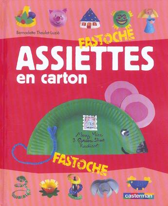 Couverture du livre « Assiettes en carton » de Theulet-Luzie Bernad aux éditions Casterman