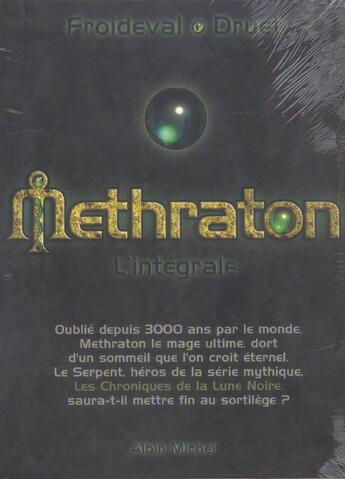 Couverture du livre « Méthraton ; intégrale » de Druet et Froideval aux éditions Drugstore