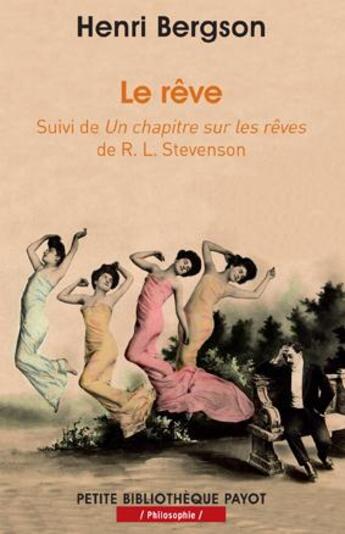 Couverture du livre « Le rêve » de Henri Bergson aux éditions Payot