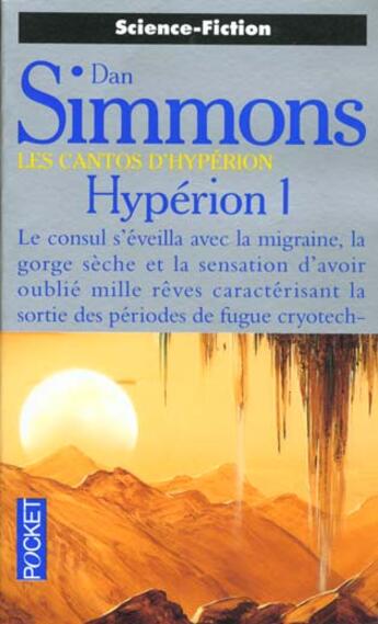 Couverture du livre « Hyperion T.1 » de Dan Simmons aux éditions Pocket