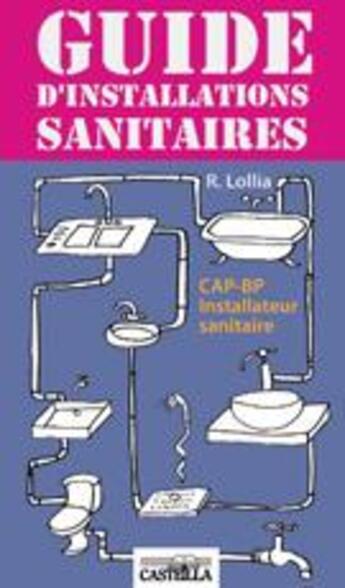 Couverture du livre « Guide d'installations sanitaires ; CAP-BP installateur sanitaire » de R Lollia aux éditions Casteilla
