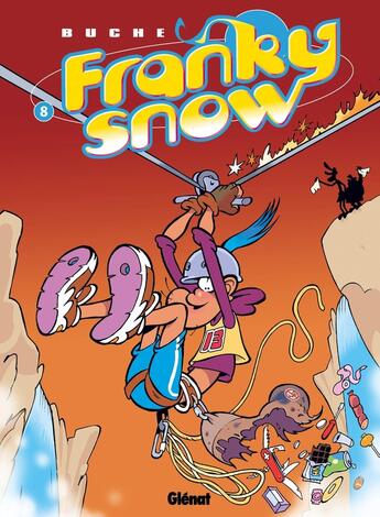 Couverture du livre « Franky Snow Tome 8 : raid d'enfer » de Eric Buche aux éditions Glenat