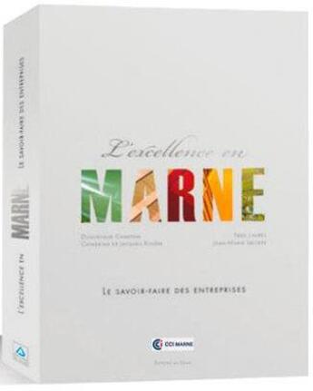 Couverture du livre « L'excellence en Marne » de Dominique Charton aux éditions Signe