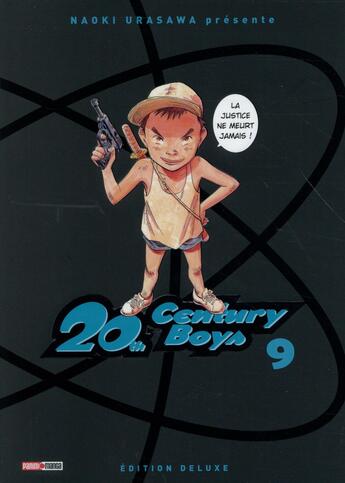 Couverture du livre « 20th century boys - deluxe Tome 9 » de Naoki Urasawa aux éditions Panini