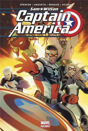 Couverture du livre « Captain America - Sam Wilson Tome 4 » de Daniel Acuna et Nick Spencer aux éditions Panini