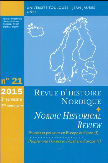 Couverture du livre « Peuples et pouvoirs en Europe du Nord t.1 ; peoples and powers in northern Europe t.1 » de  aux éditions Pu Du Midi