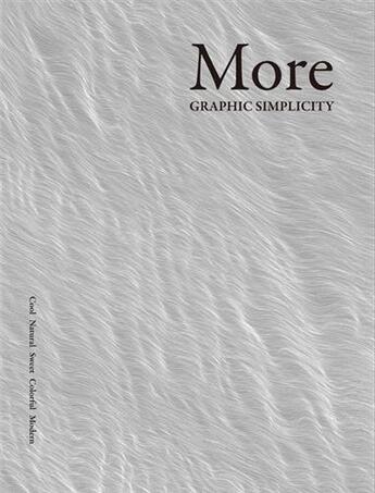 Couverture du livre « More graphic simplicity » de  aux éditions Pie Books