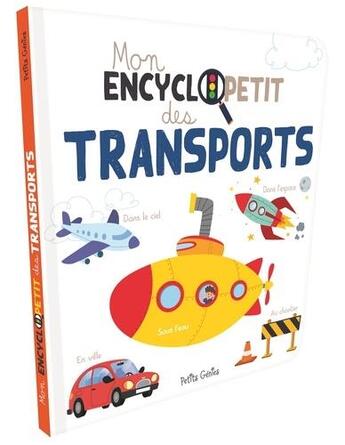 Couverture du livre « Mon encyclopetit ; des transports » de  aux éditions Shoebox Media