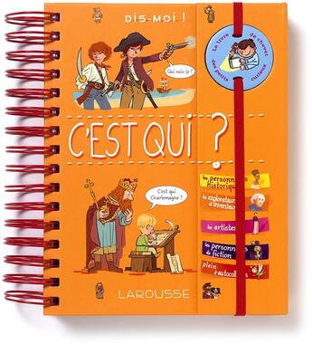 Couverture du livre « Dis-moi ! c'est qui ? » de Elisabeth Marrou aux éditions Larousse