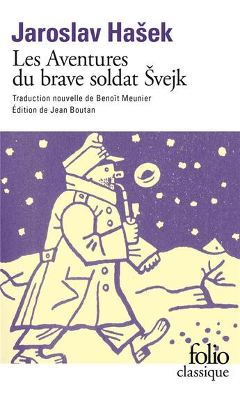 Couverture du livre « Les aventures du brave soldat Svejk » de Jaroslav Hasek aux éditions Folio