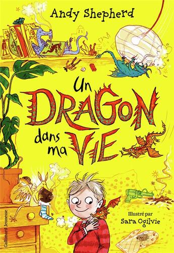 Couverture du livre « Un dragon dans ma vie Tome 2 » de Andy Shepherd aux éditions Gallimard-jeunesse