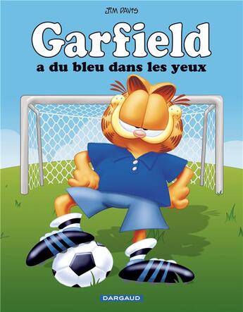 Couverture du livre « Garfield Tome 71 : Garfield a du bleu dans les yeux ! » de Jim Davis aux éditions Dargaud