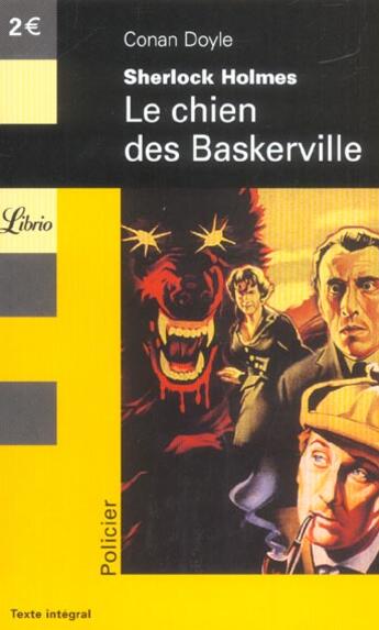 Couverture du livre « Sherlock holmes t.6 ; le chien des Baskerville » de Arthur Conan Doyle aux éditions J'ai Lu