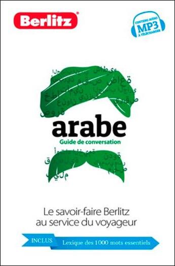 Couverture du livre « Arabe ; guide de conversation » de  aux éditions Berlitz