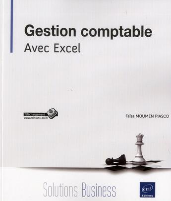 Couverture du livre « Gestion comptable avec Excel » de Faiza Moumen Piasco aux éditions Eni