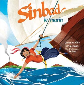 Couverture du livre « Sinbad le marin » de Alberto Bertolazzi et W. Ilius aux éditions Nuinui Jeunesse