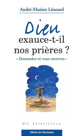 Couverture du livre « Dieu exauce-t-il nos prières ? 