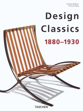 Couverture du livre « Design classics-trilingue - ad » de  aux éditions Taschen