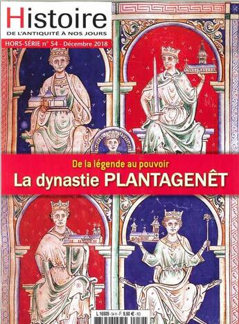 Couverture du livre « Histoire de l'antiquite a nos jours hs n 54 les plantagenet - decembre 2018 » de  aux éditions Histoire Antique Et Medievale