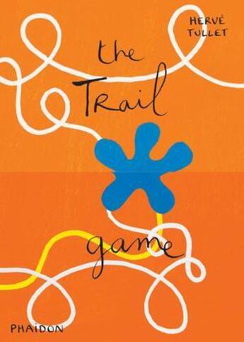 Couverture du livre « The trail game » de Herve Tullet aux éditions Phaidon Jeunesse