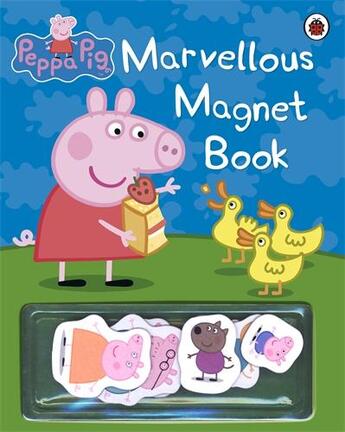 Couverture du livre « PEPPA PIG ; marvellous magnet book » de  aux éditions Ladybird