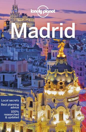 Couverture du livre « Madrid (9e édition) » de Collectif Lonely Planet aux éditions Lonely Planet France