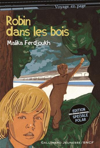 Couverture du livre « Robin dans les bois » de Ferdjoukh/Thers aux éditions Gallimard-jeunesse