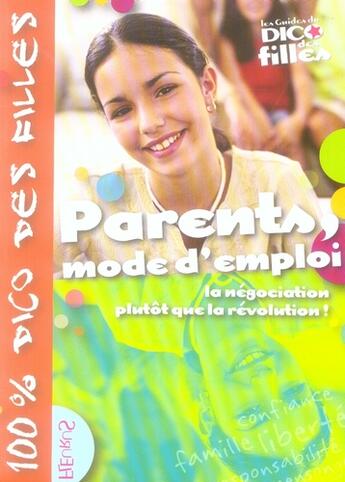 Couverture du livre « Parents mode d'emploi, la négociation plutôt que la révolution ! » de Sophie Maraval-Hutin aux éditions Fleurus