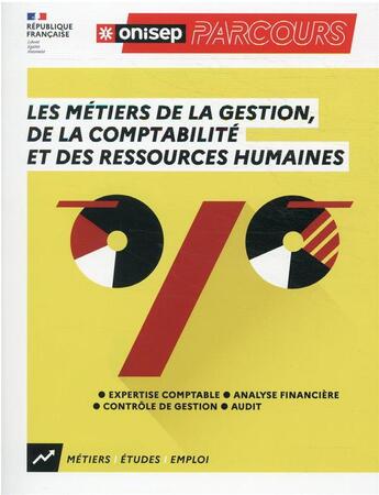 Couverture du livre « Les métiers de la gestion, de la comptabilité et des ressources humaines. » de  aux éditions Onisep