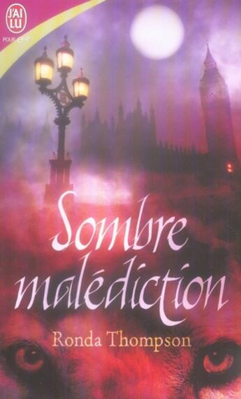 Couverture du livre « Sombre malédiction » de Ronda Thompson aux éditions J'ai Lu